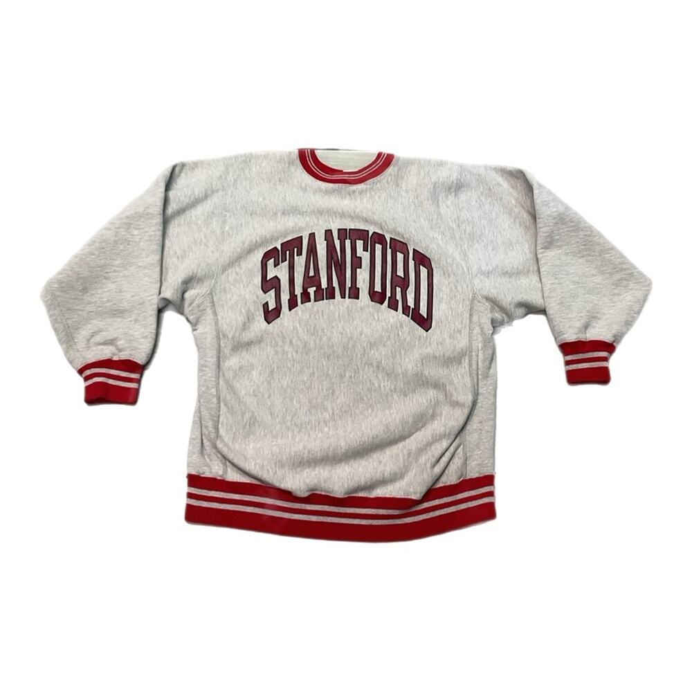 1980s Champion Reverse Weave University of Stanford Crewneck
